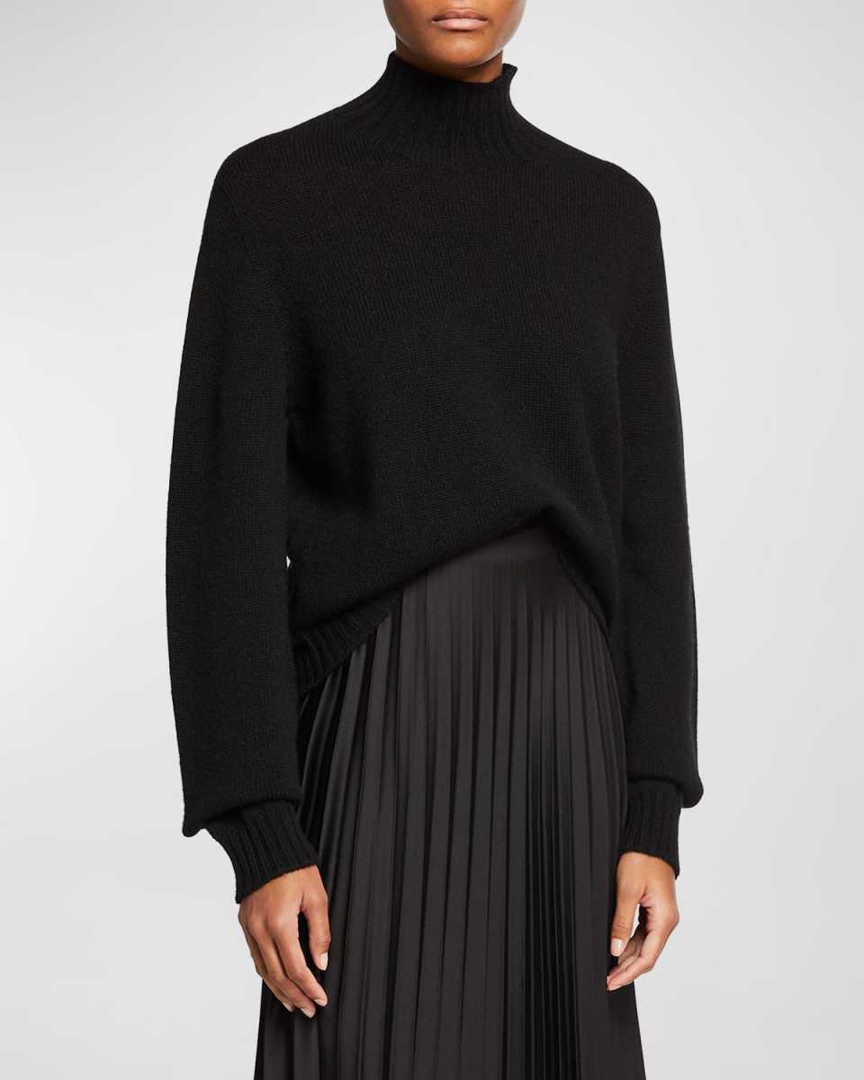 Kensington High-Neck Cashmere Sweater