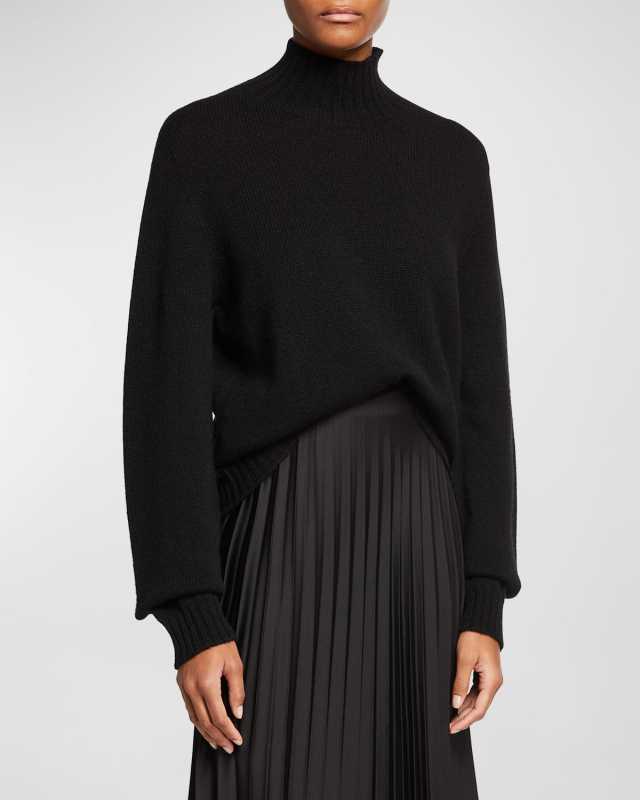 Kensington High-Neck Cashmere Sweat