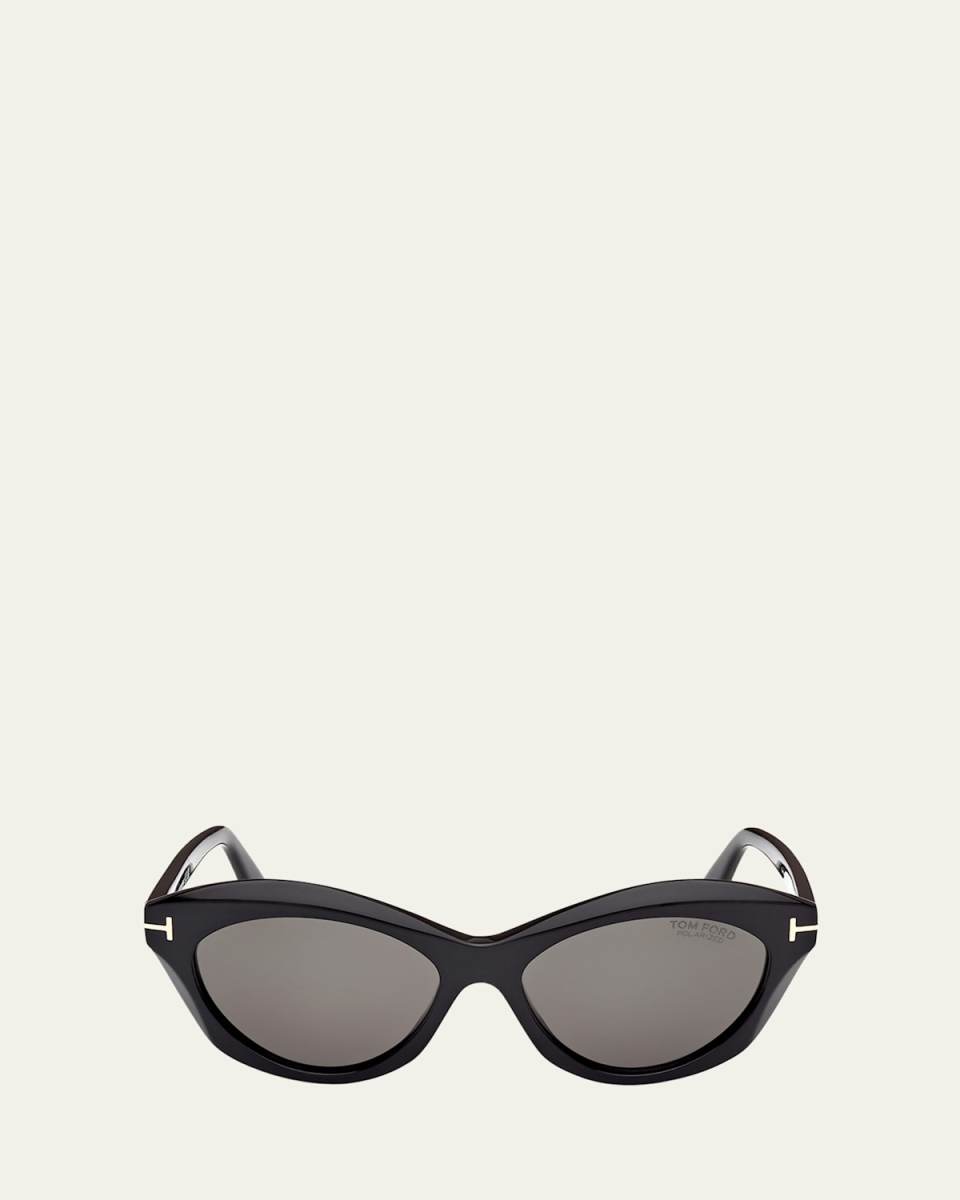 Toni Acetate Oval Sunglasses