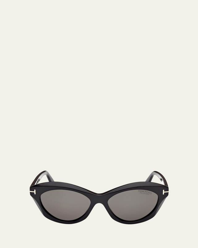 Toni Acetate Oval Sunglasses