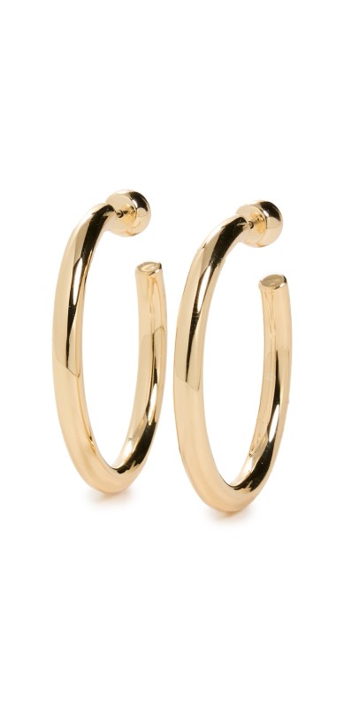 Gorjana Carter Hoops Gold