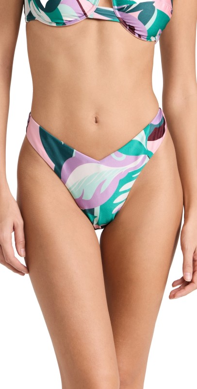 MINKPINK Brisa Marina Bikini Bottoms Tropical