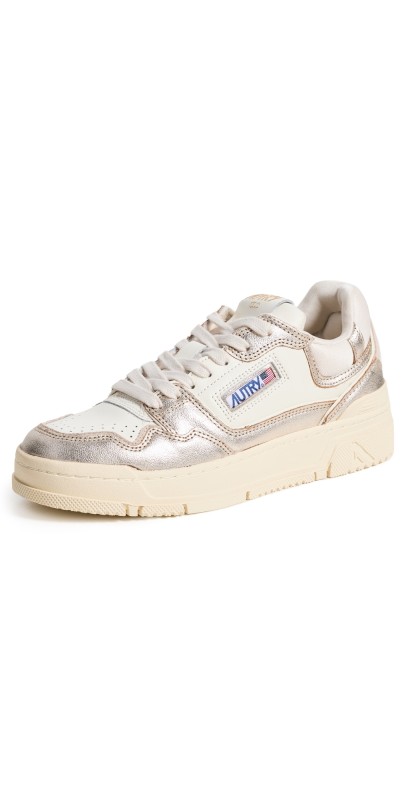 Autry CLC Low Sneakers Met/Bot White/Platinum