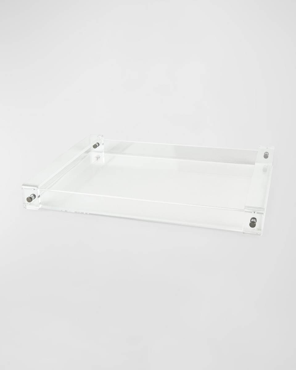 Lucite Tray with Handle