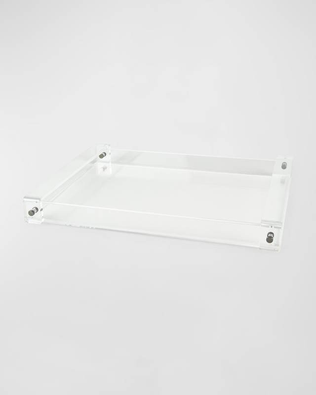 Lucite Tray with Handle