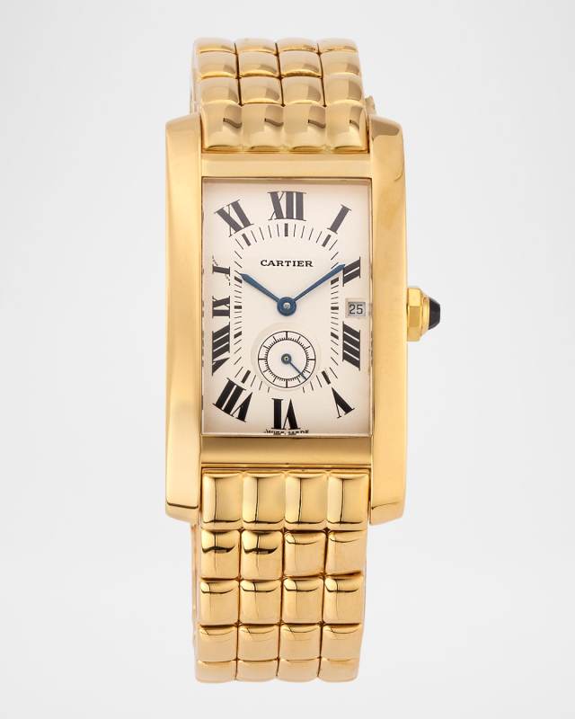 Cartier Tank Americaine 24x40mm Vintage 1990 Watch