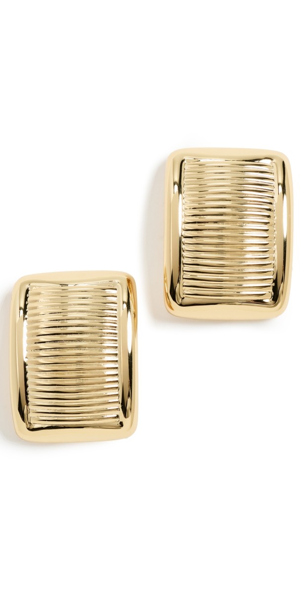 MÉGA Silverplanche Earrings Gold