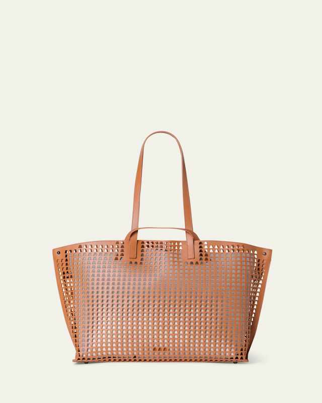 Ai Medium Trapezoid Laser-Cut Tote Bag