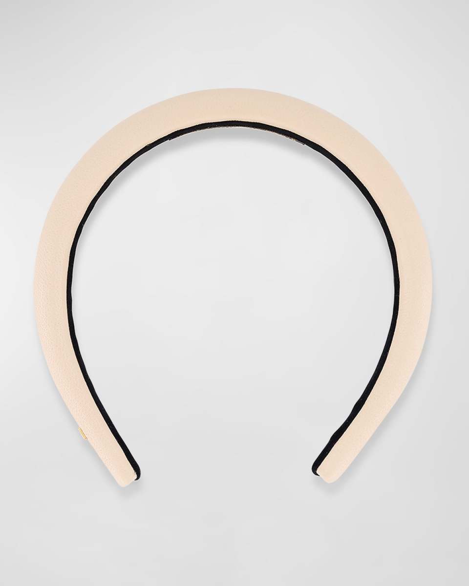 Padded Leather Headband