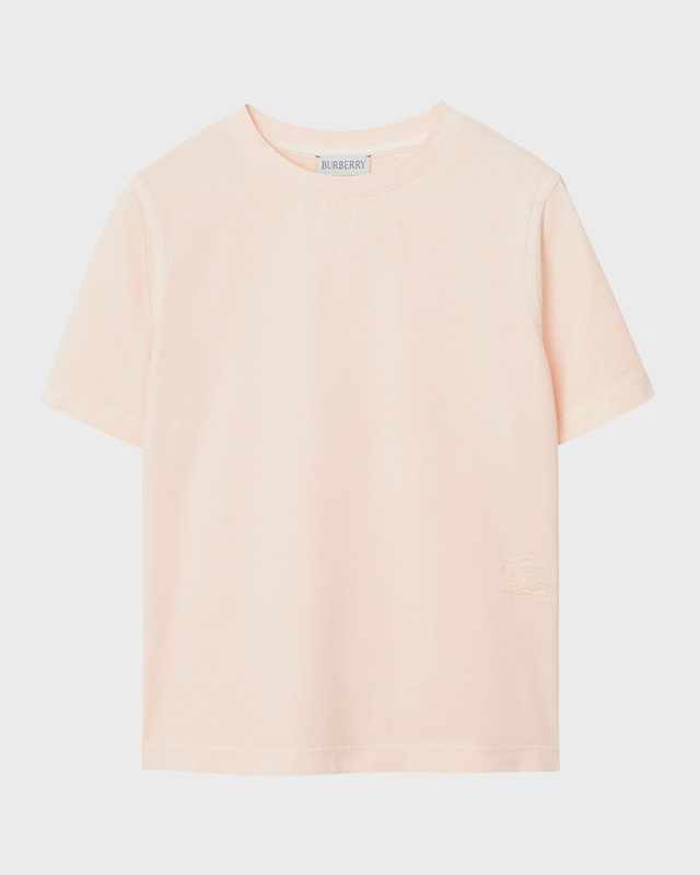 Girl's Cedar Embroidered EKD Short-Sleeve T-Shirt, Size 3-14
