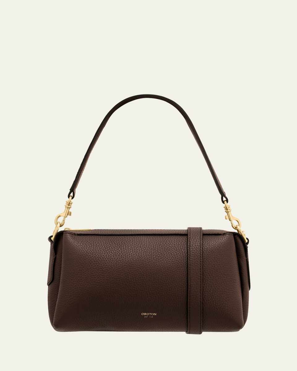Alice Zip Leather Crossbody Bag