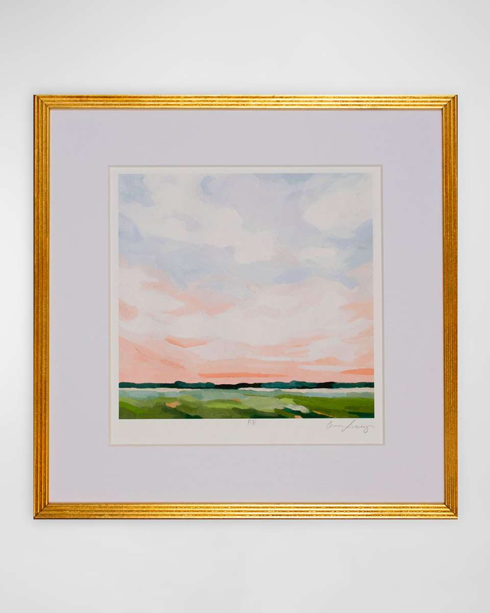"Pink Horizon II" Giclee