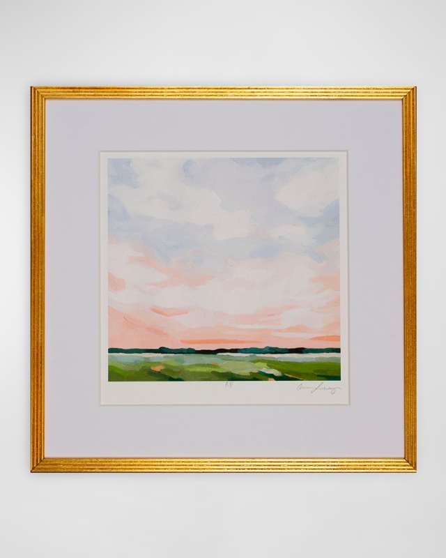 "Pink Horizon II" Giclee