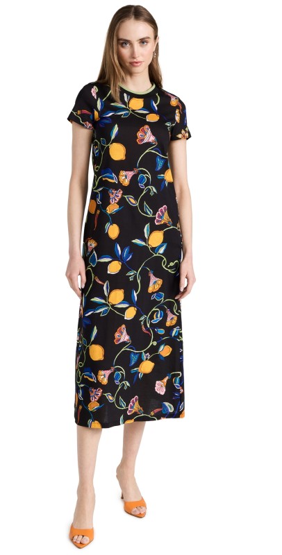 La Double J Sporty Swing Dress Black