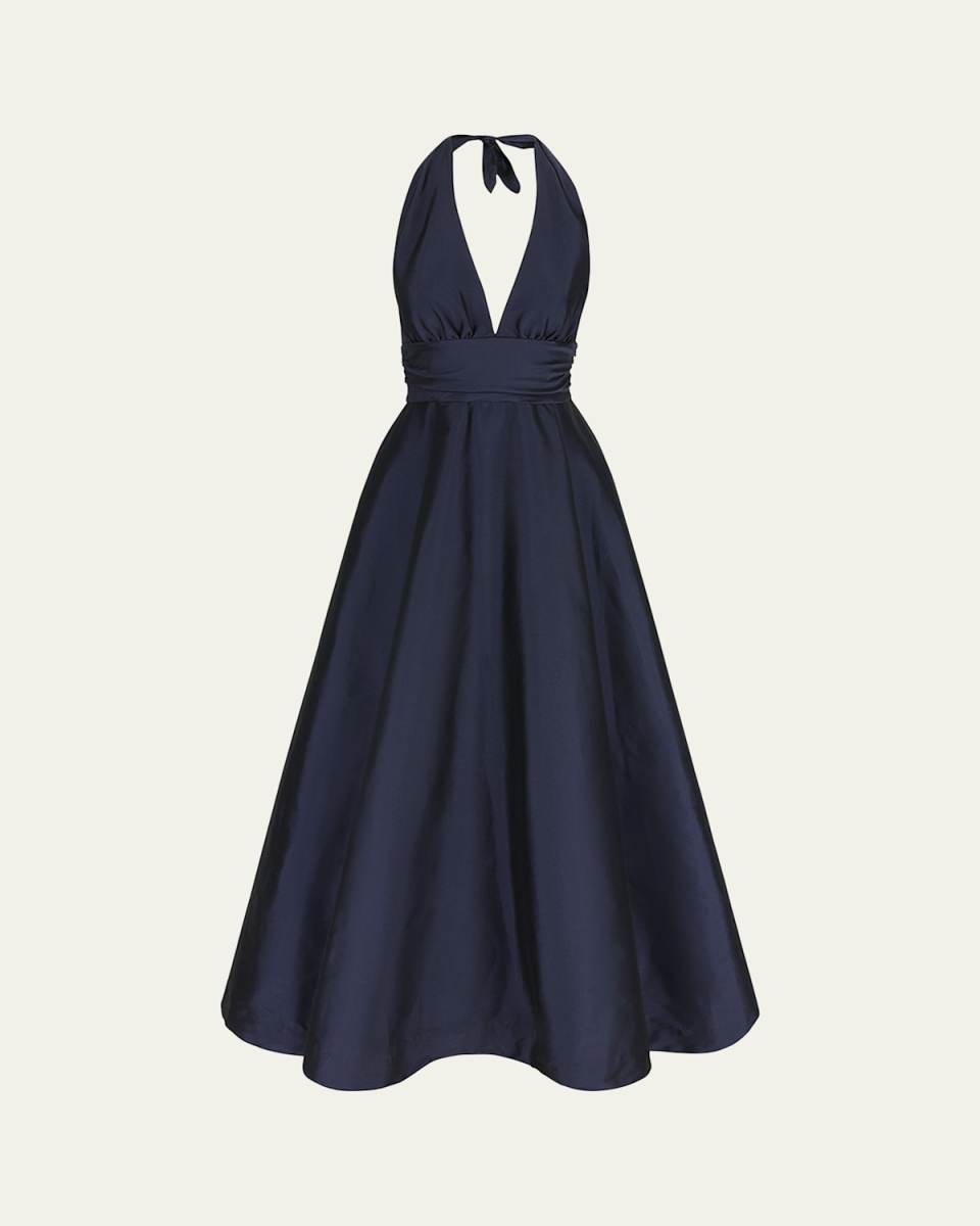 Monroe Halter Flared Gown