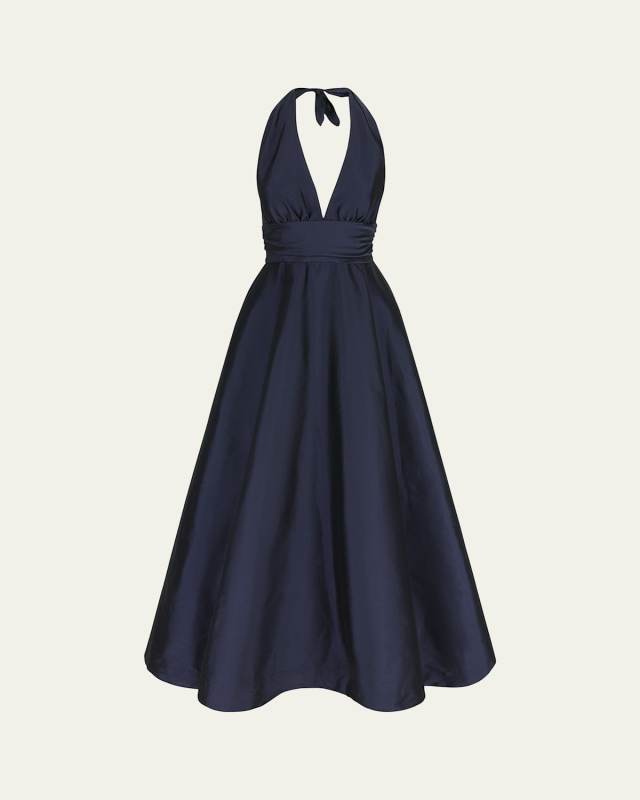 Monroe Halter Flared Gown