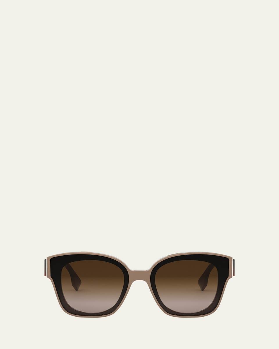 Fendi First Gradient Acetate Cat-Eye Sunglasses