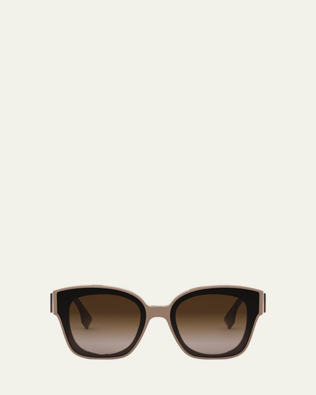 Fendi First Gradient Acetate Cat-Eye Sunglasses
