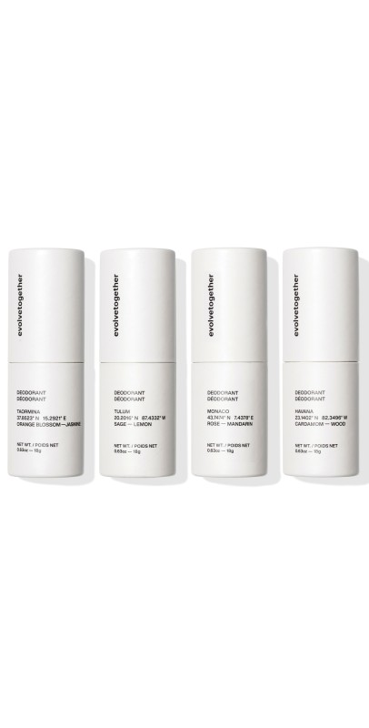 evolvetogether Deodorant Discovery Set No Color