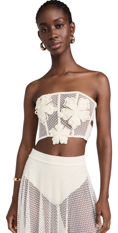 Bahia Maria El Jardin Top Ivory