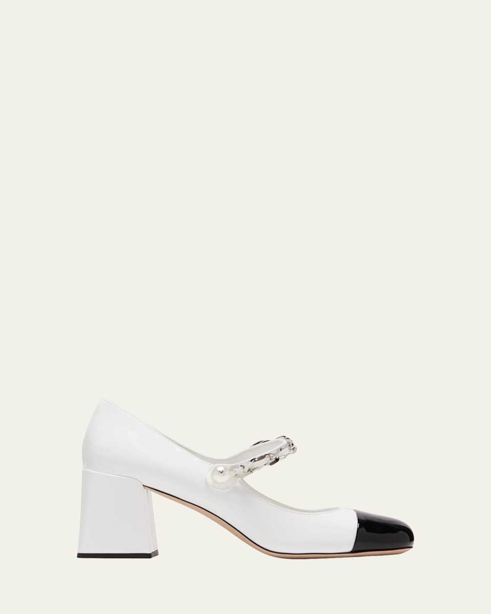 Cap Toe May Jane Pumps