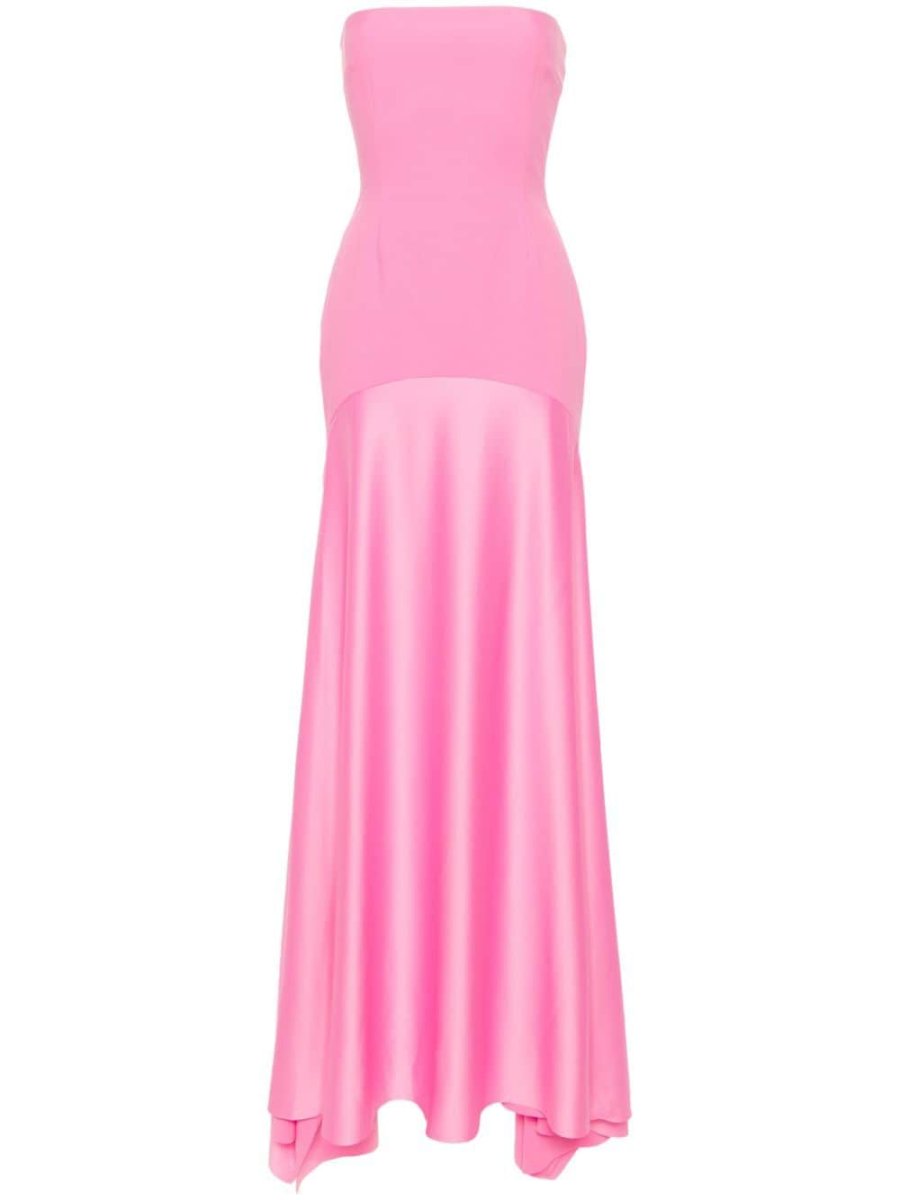 Alessandra contrast maxi dress