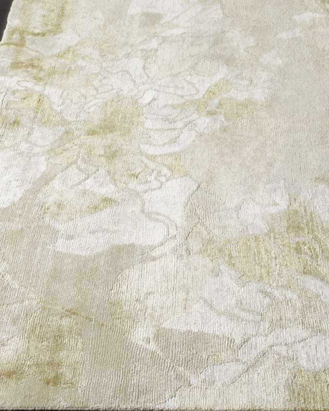 Petal Floral Wash Rug, 9' x 12'