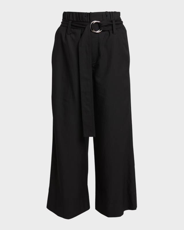 Brooke Drapey Belted Suiting Pants