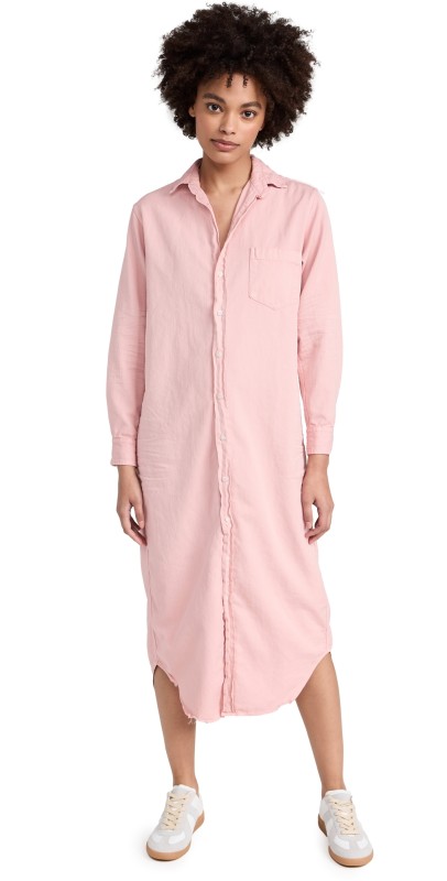 Frank & Eileen Shirtdress Rose Quartz