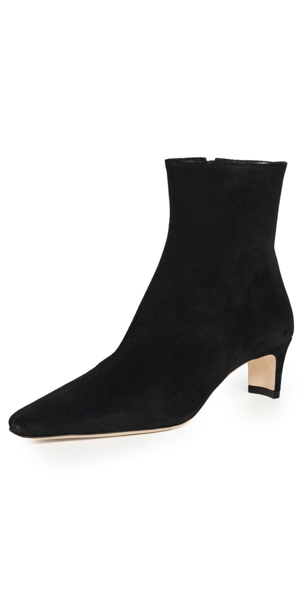 STAUD Wally Ankle Boots Black