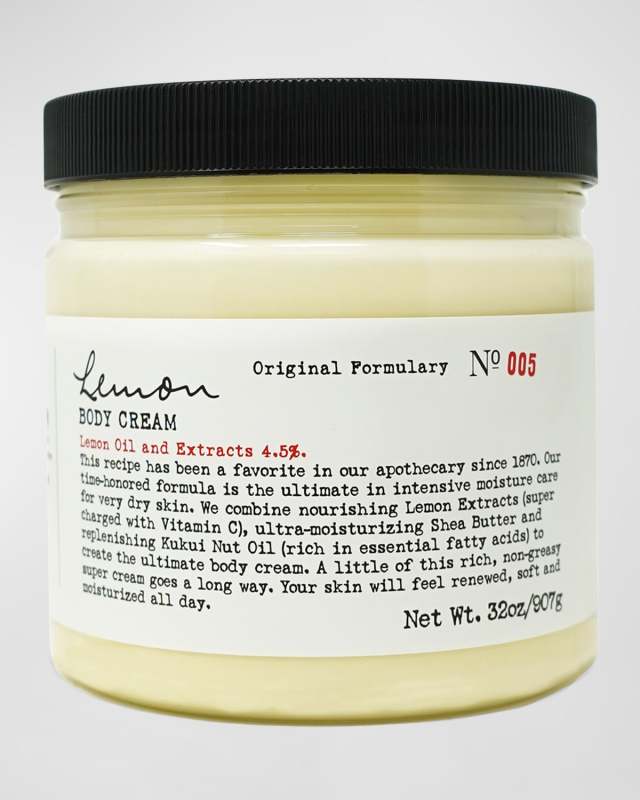 Lemon Body Cream, 32 oz./ 907 g