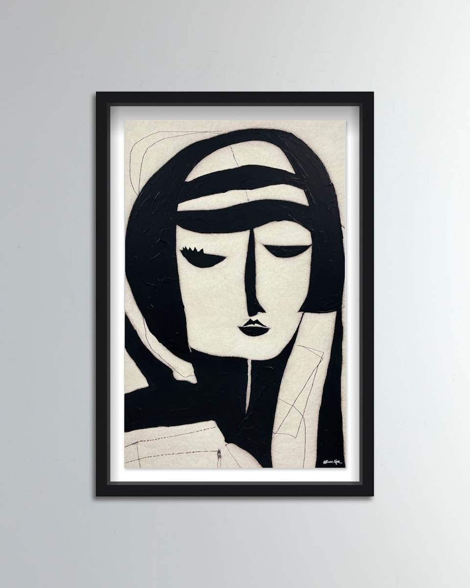 Woman in Thought Giclée Art Print