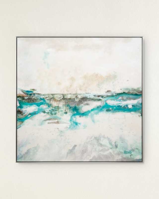 "Turquoise Storm" Giclee By Mary Hong