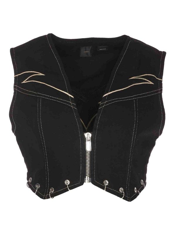 Pinko Top - Noir