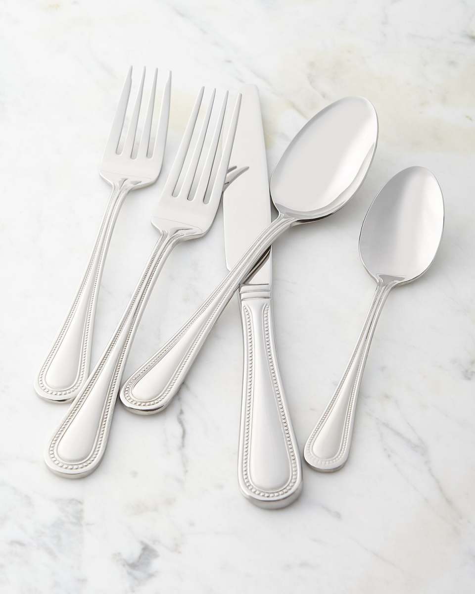 Euro Beads 65-Piece Flatware Service