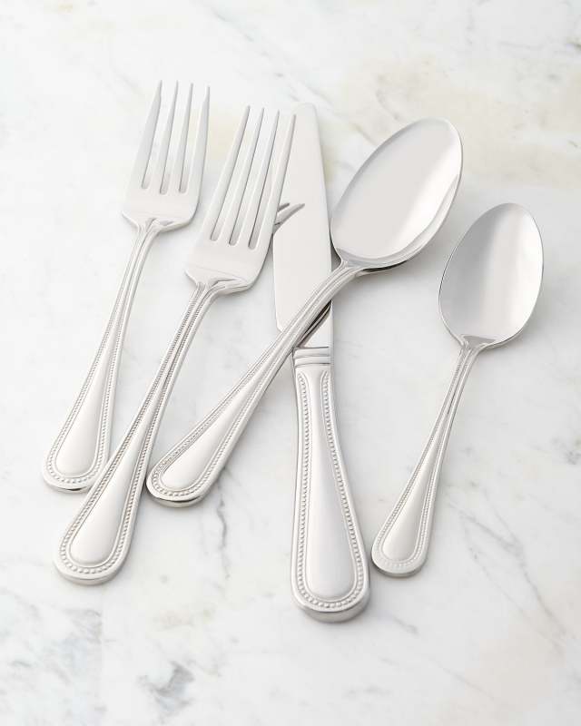 Euro Beads 65-Piece Flatware Service