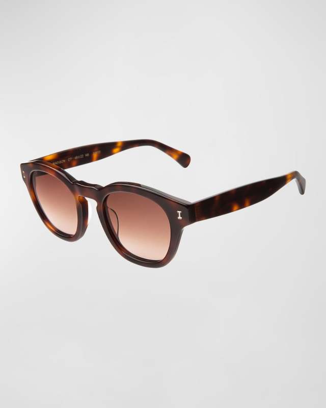Madison Round Acetate Sunglasses