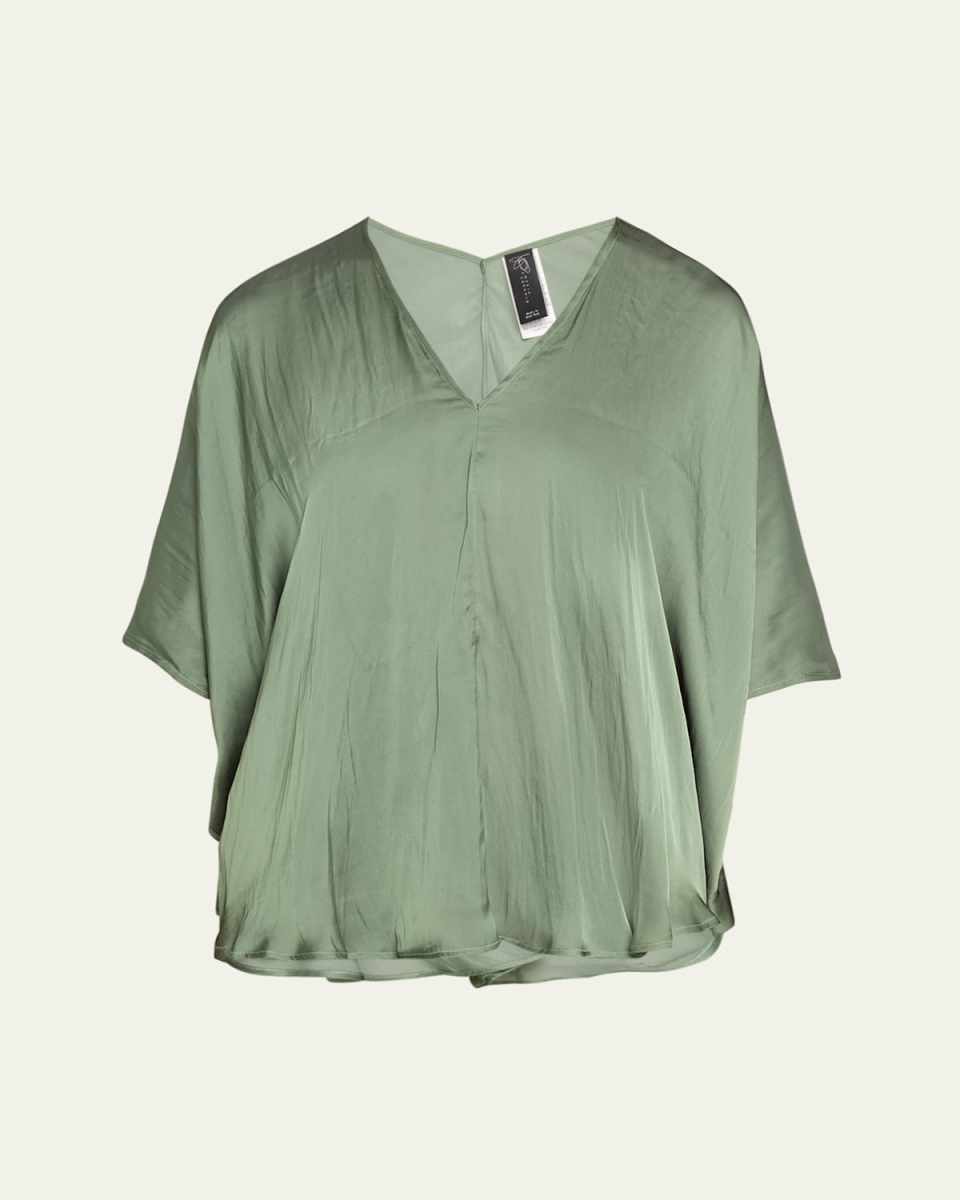 Circle Draped Blouse