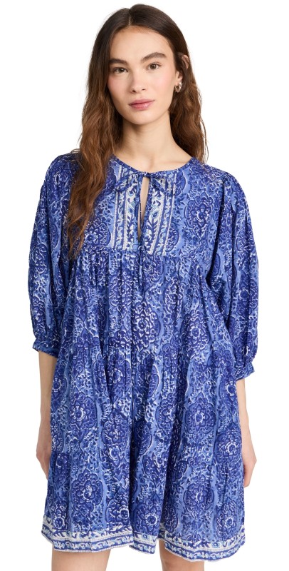 Marea Casita Dress Blue Multi