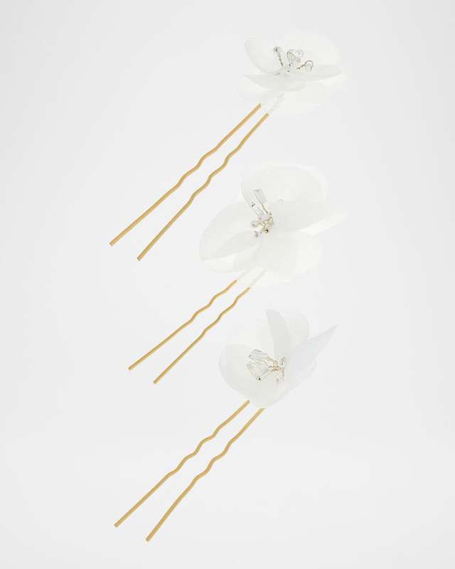 Camila Bridal Crystal Hair Pins Set