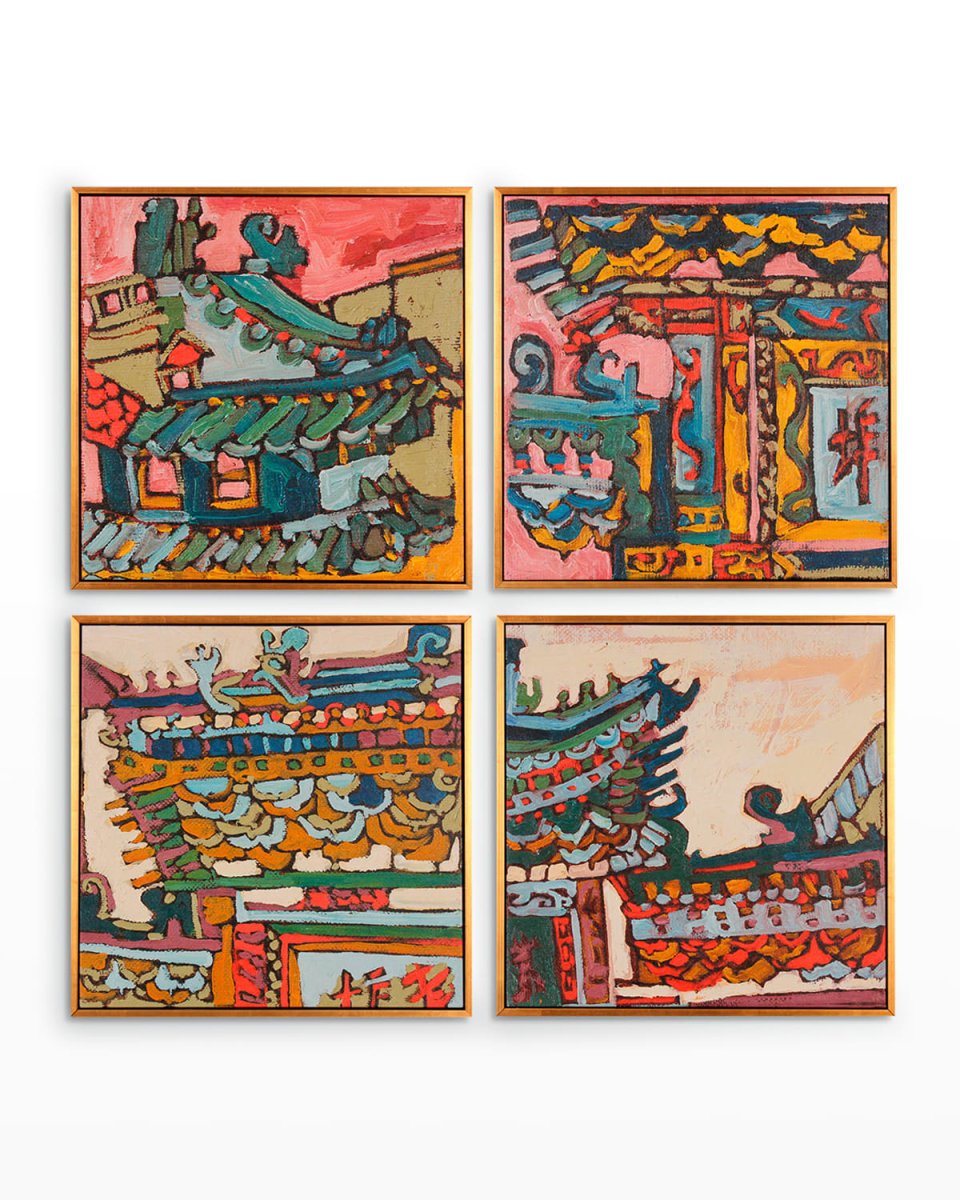 Chinatown I Giclee, 20"Sq.