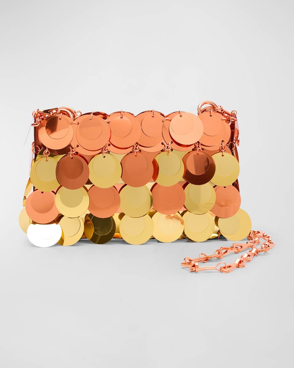 Sac a Main Sequined Shoulder Bag