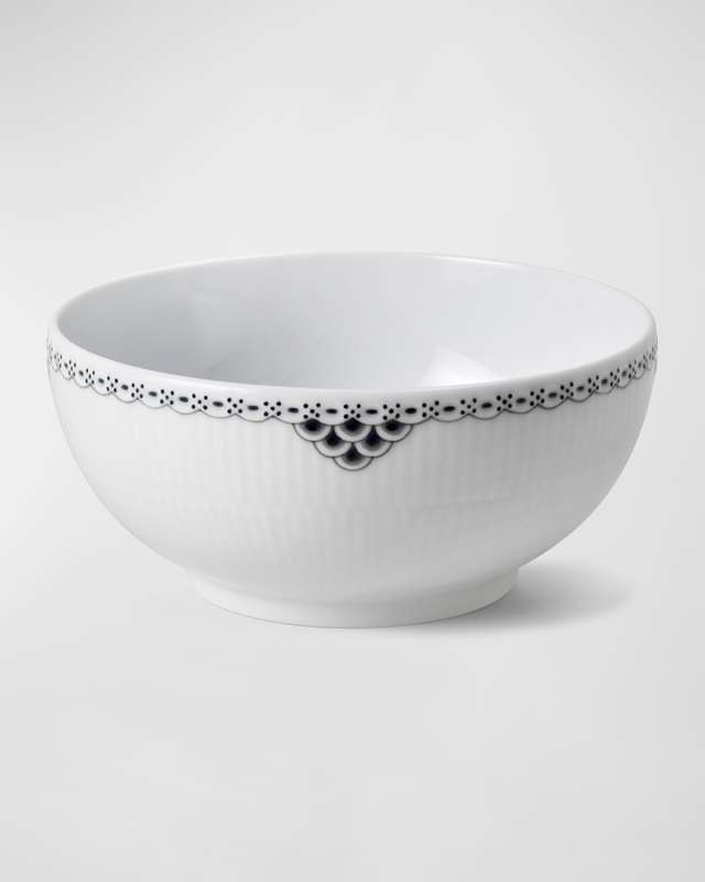 Black Lace Bowl