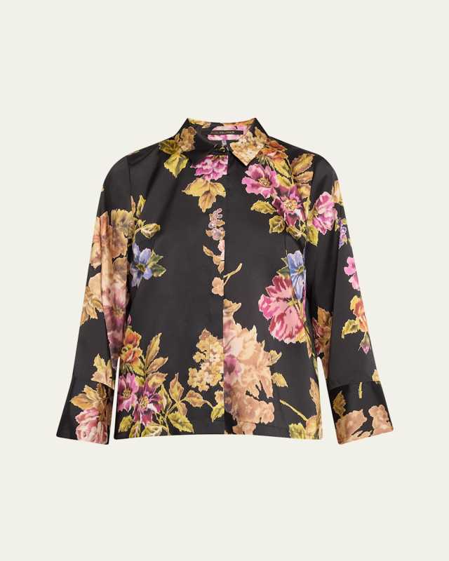 Kezia Floral-Print Blouse