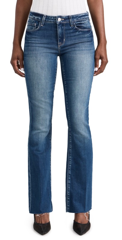 L'AGENCE Sneeki Sneaker Straight Jeans Hasting