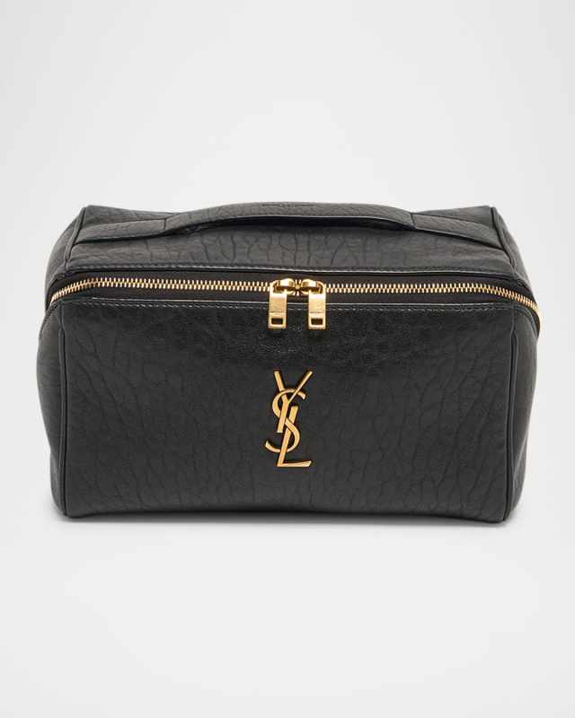 YSL Vanity Case in Grained Leather