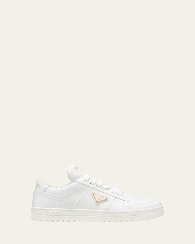 Downtown Leather Low-Top Sneakers