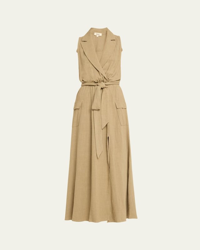 Mayer Military Maxi Dress