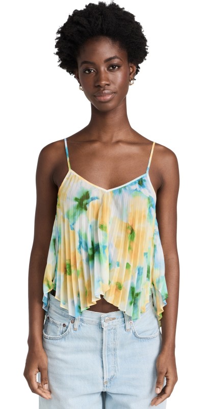 MISA Noemi Top Citron Watercolor
