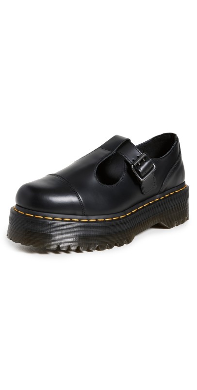 Dr. Martens Bethan Loafers Black Polished Smooth